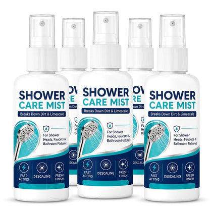 ⏰LIMITED TIME 49% OFF! 🚿 Instant Limescale Remover Spray | 🧼Restore Shiny Chrome & Water Flow