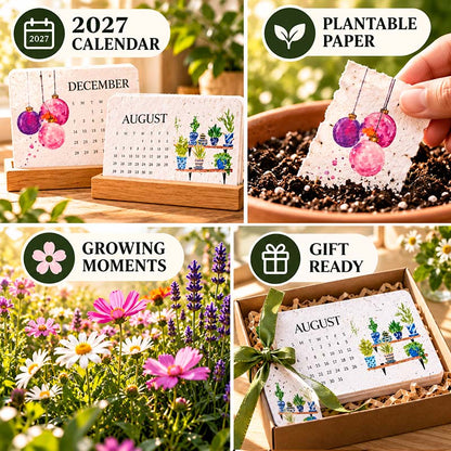 🌱 2027 Plantable Calendar – Use It. Plant It. Watch It Grow.