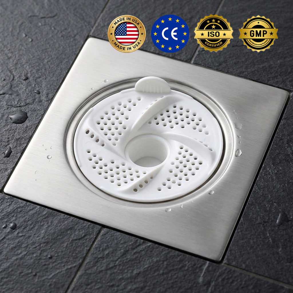 🔥 2026 HOT SALE | 50K+ SOLD! 💥 AEXZR® Hydro‑Vortex Magnetic‑Levitation Zero‑Touch Drain Shield – Fast Drainage, Total Odor & Insect Block, No More Touching Slimy Hair Balls 🚀