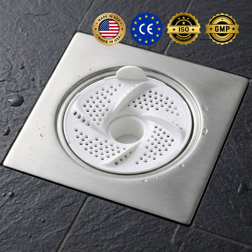 🔥 2026 HOT SALE | 50K+ SOLD! 💥 AEXZR® Hydro‑Vortex Magnetic‑Levitation Zero‑Touch Drain Shield – Fast Drainage, Total Odor & Insect Block, No More Touching Slimy Hair Balls 🚀