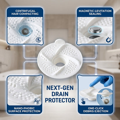 🔥 2026 HOT SALE | 50K+ SOLD! 💥 AEXZR® Hydro‑Vortex Magnetic‑Levitation Zero‑Touch Drain Shield – Fast Drainage, Total Odor & Insect Block, No More Touching Slimy Hair Balls 🚀