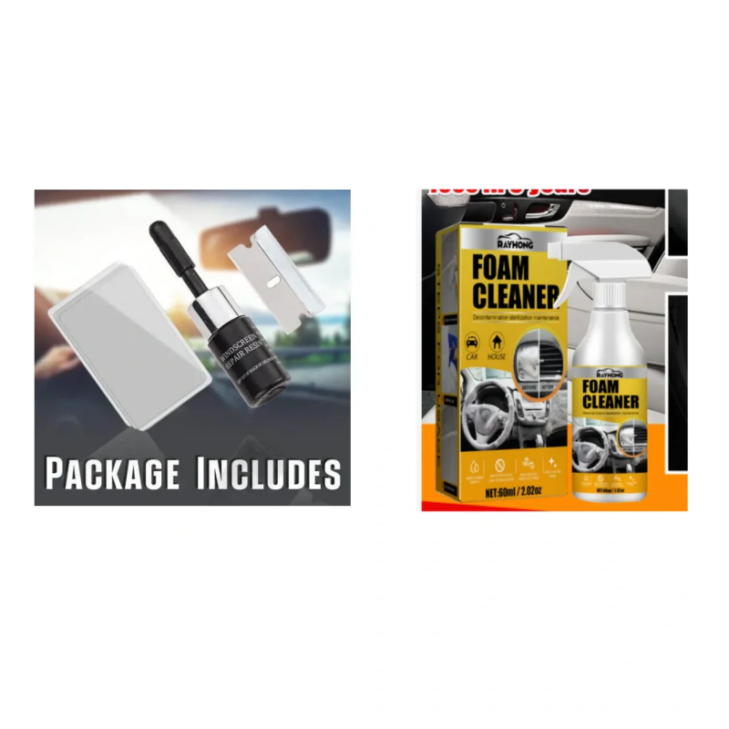 🛡️Cracks Gone Glass Repair Kit 🛡️Fix it before it spreads — save $400 on a replacement!