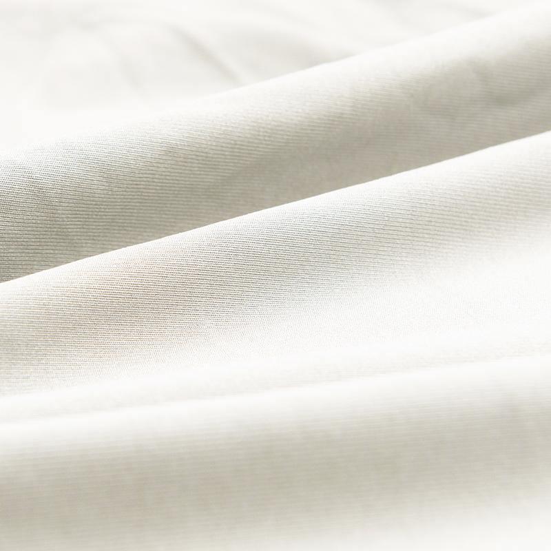 Corner Sectional Sofa Cover Alabaster White Angle View