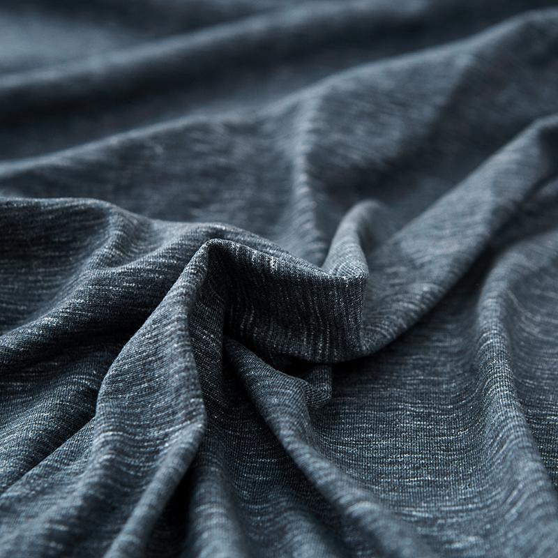 Corner Sectional Sofa Cover Spotted Anthracite Grey Detail View