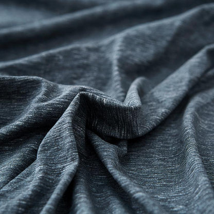 Corner Sectional Sofa Cover Spotted Anthracite Grey Detail View