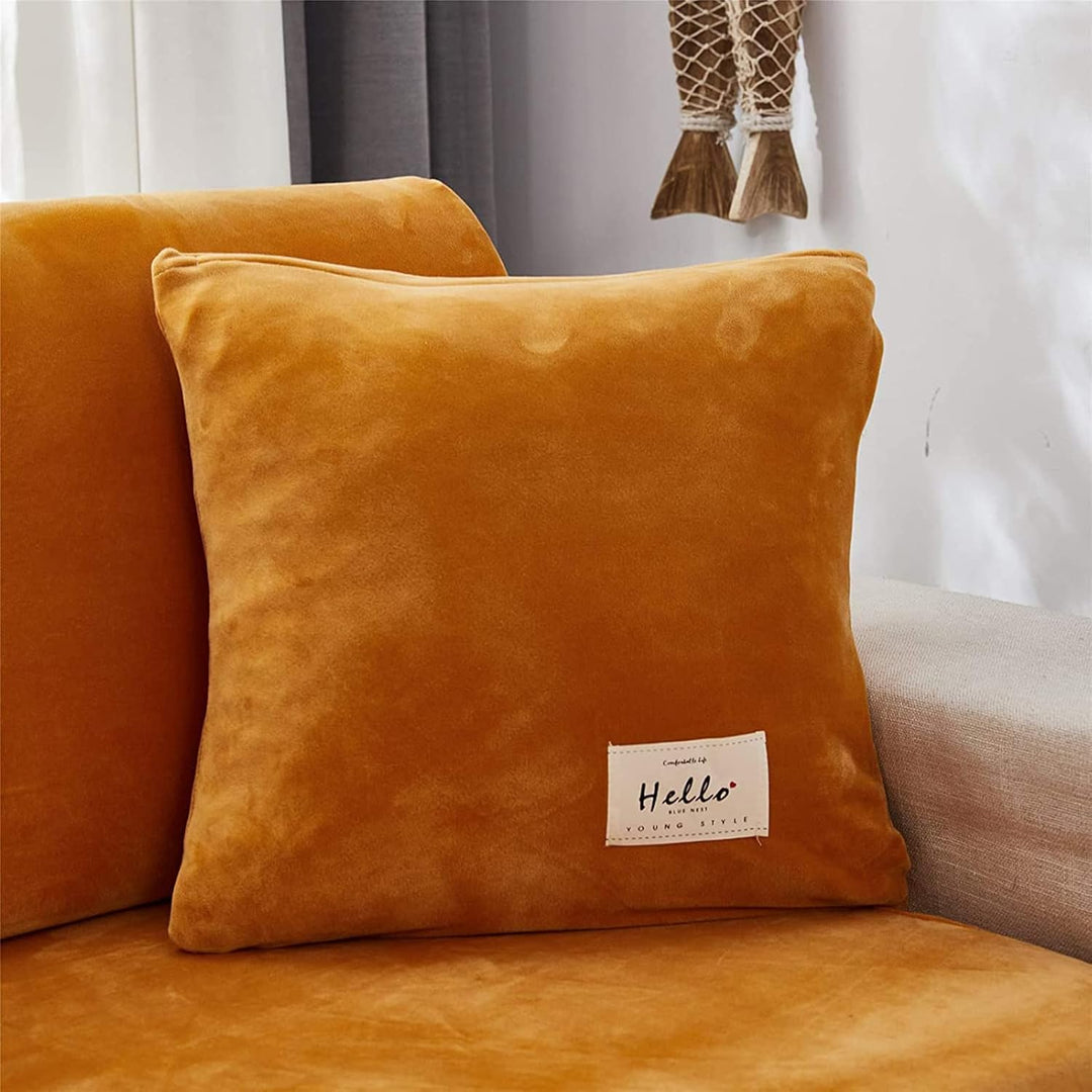 Pillow Cover Velvet Orange