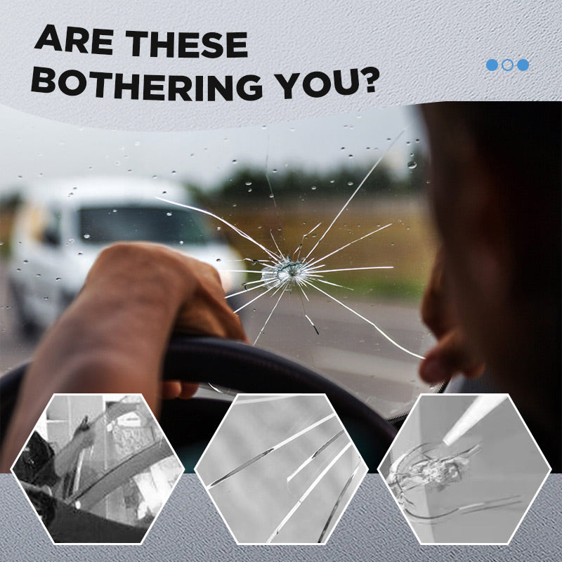 🛡️Cracks Gone Glass Repair Kit 🛡️Fix it before it spreads — save $400 on a replacement!