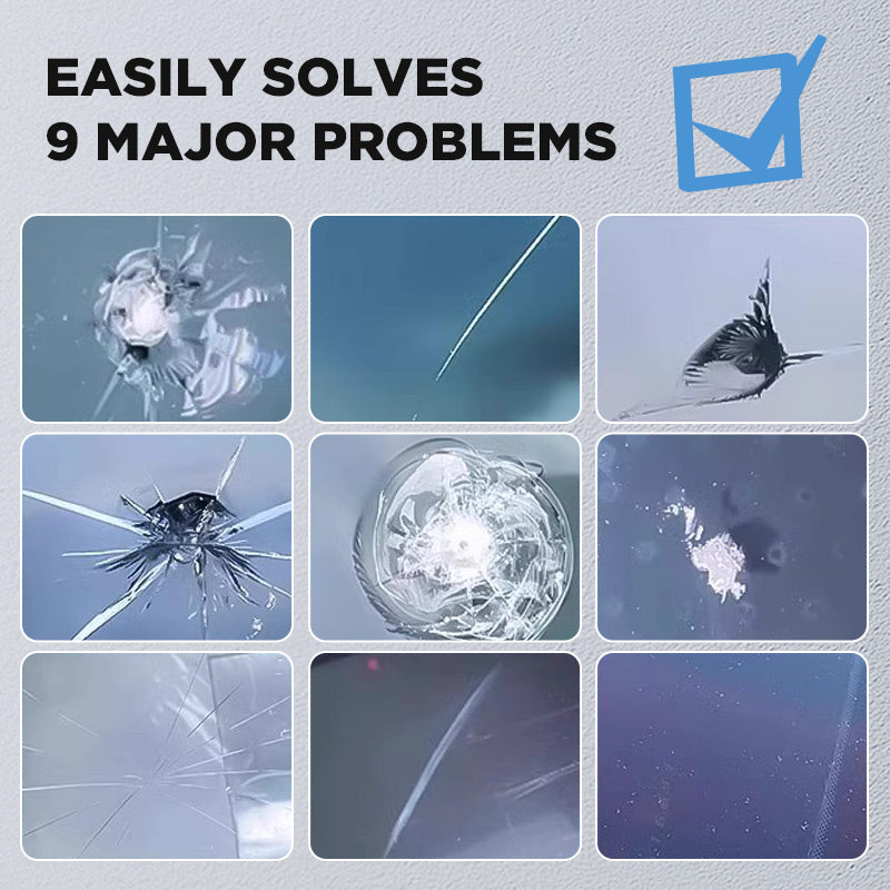 🛡️Cracks Gone Glass Repair Kit 🛡️Fix it before it spreads — save $400 on a replacement!